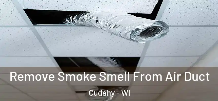 Remove Smoke Smell From Air Duct Cudahy - WI